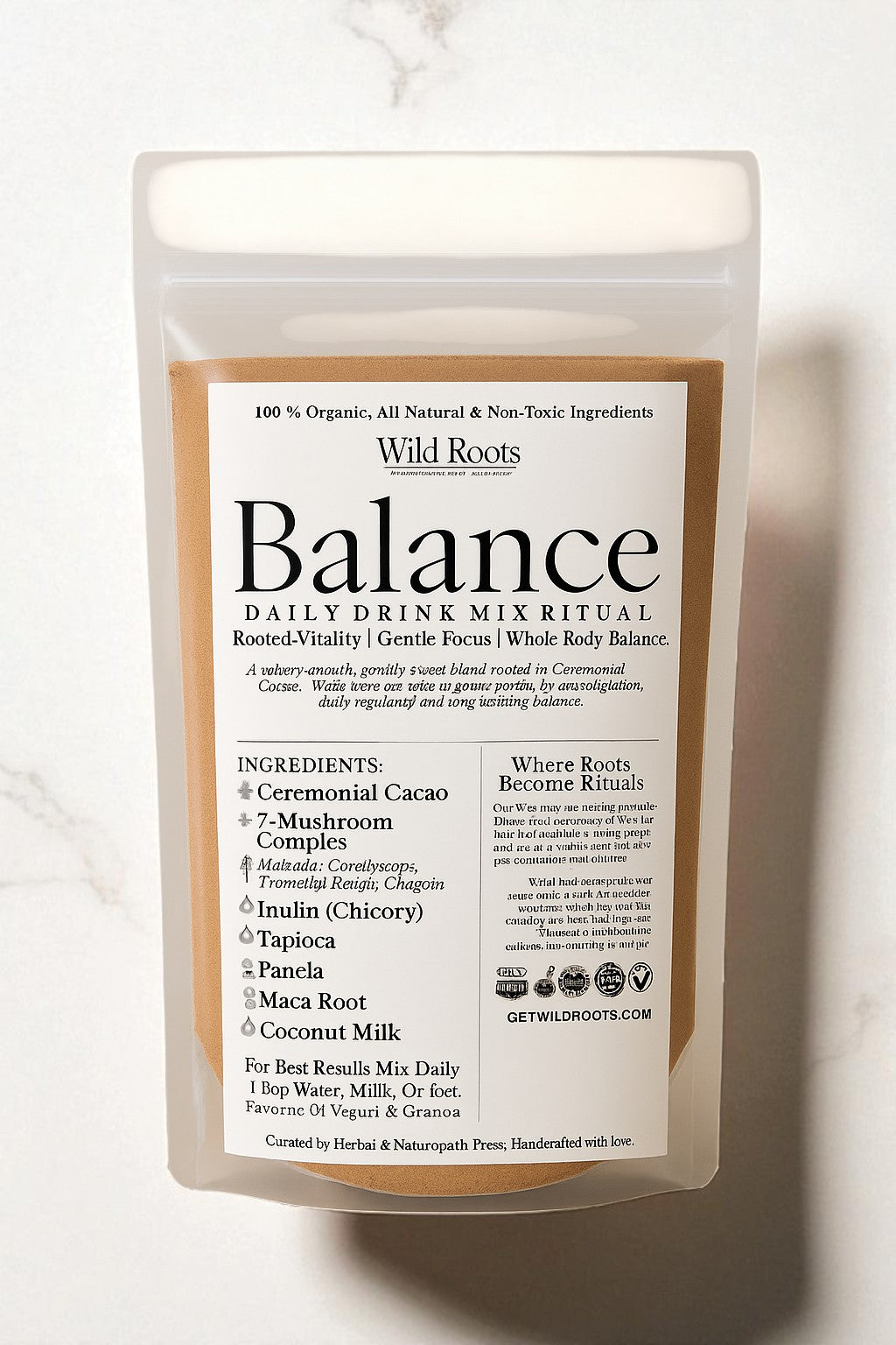 BALANCE | 200g Nourishing Cacao Superfood Blend