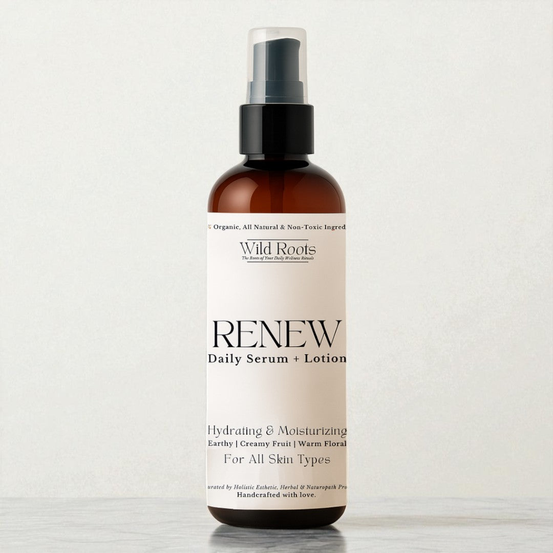 RENEW | 8oz Botanical Face Serum + Lotion